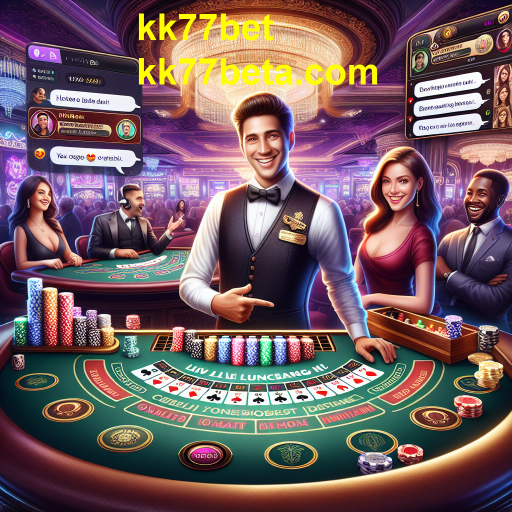 Experimente a Emoção do Cassino Ao Vivo no kk77bet